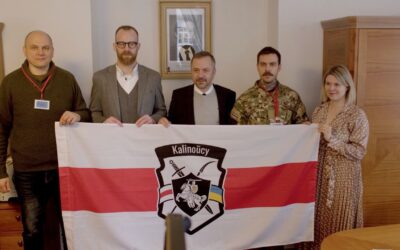 Кіраўніцтва палка імя Каліноўскага наведала Прагу